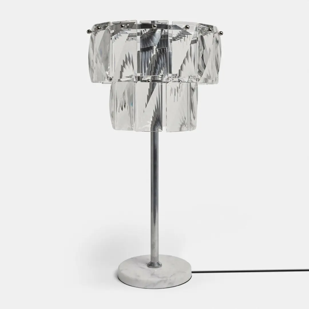 Loberon Crystalford Tafellamp