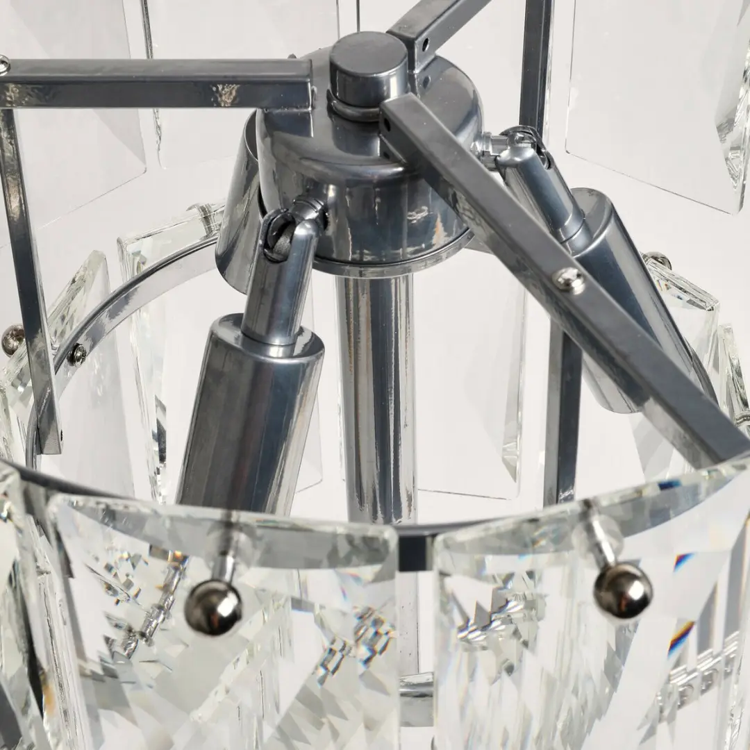 Loberon Crystalford Tafellamp - Ø35cm - 25W - Helder - afbeelding 4 van 6