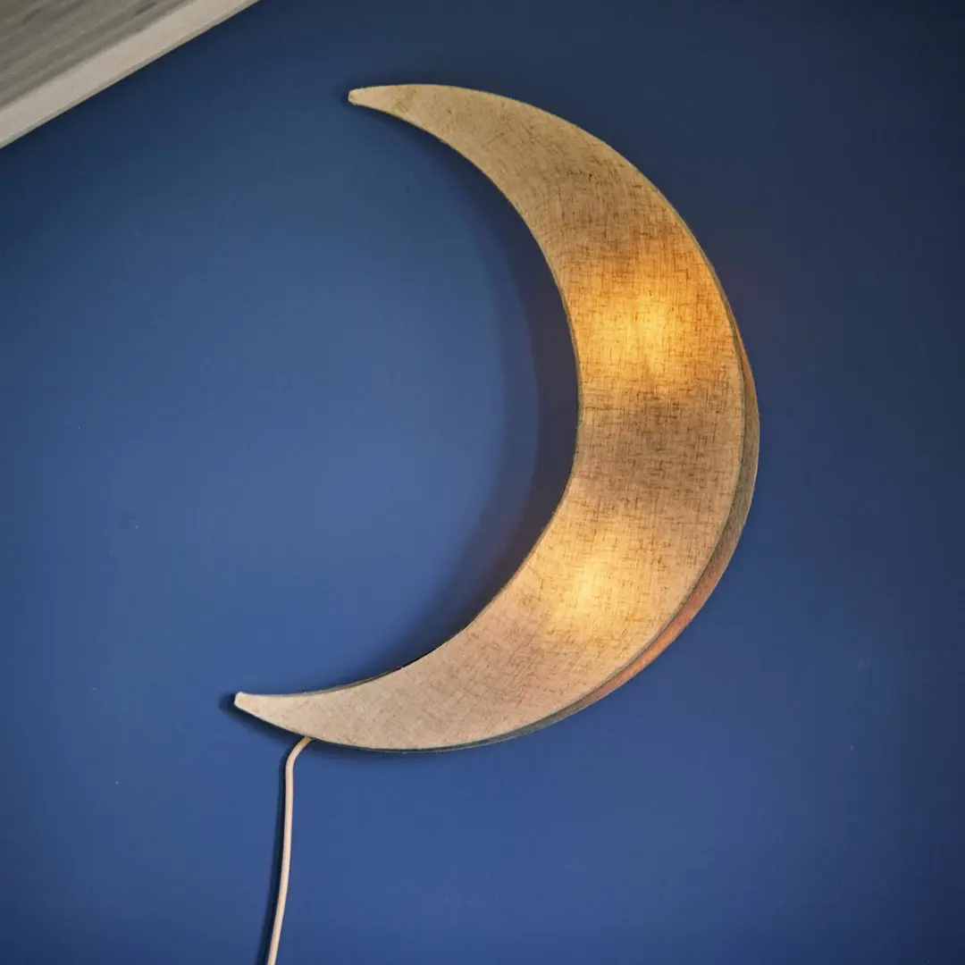 Loberon Jollymoon Wandlamp - 25W - Crème - afbeelding 5 van 5