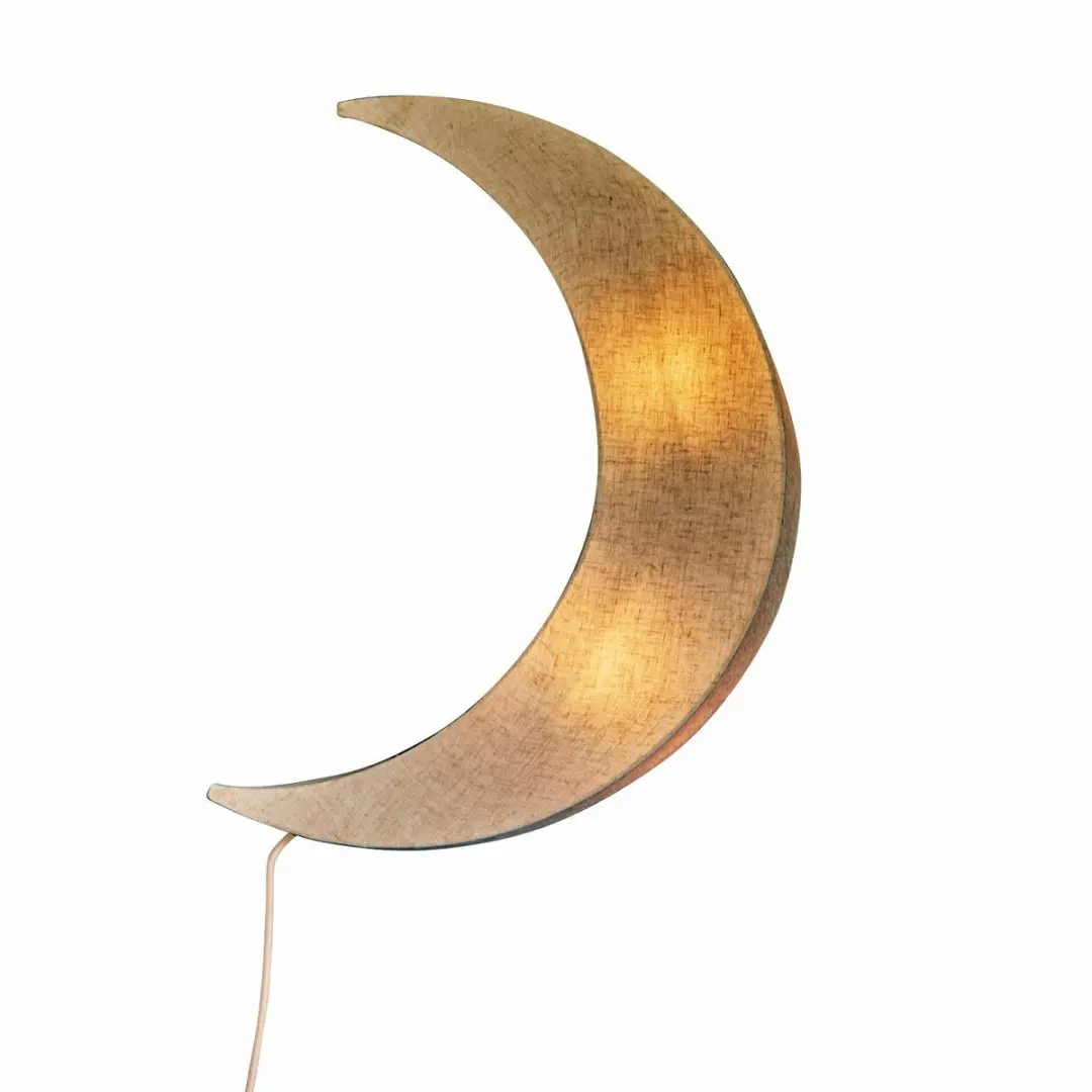 Loberon Jollymoon Wandlamp - 25W - Crème - afbeelding 2 van 5