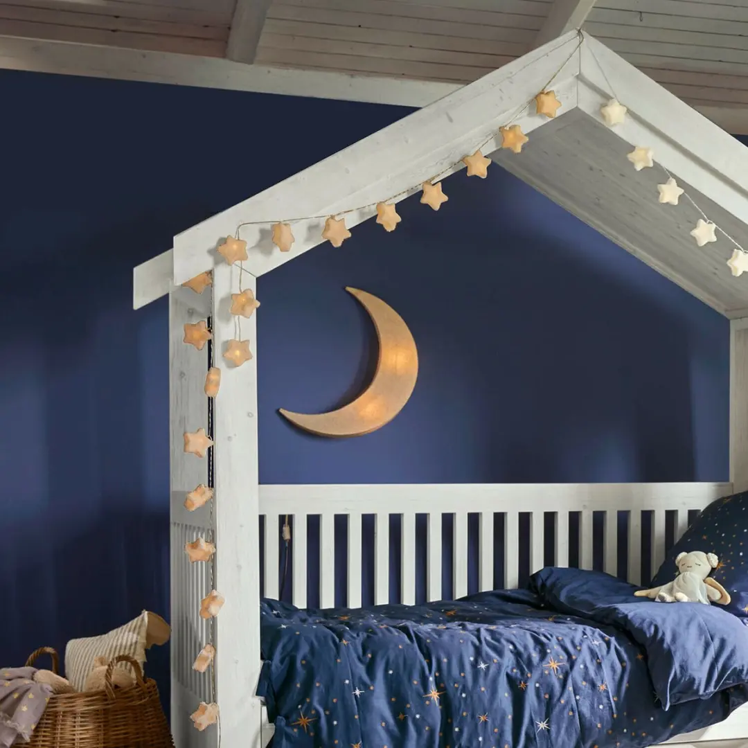 Loberon Jollymoon Wandlamp - 25W - Crème - afbeelding 3 van 5