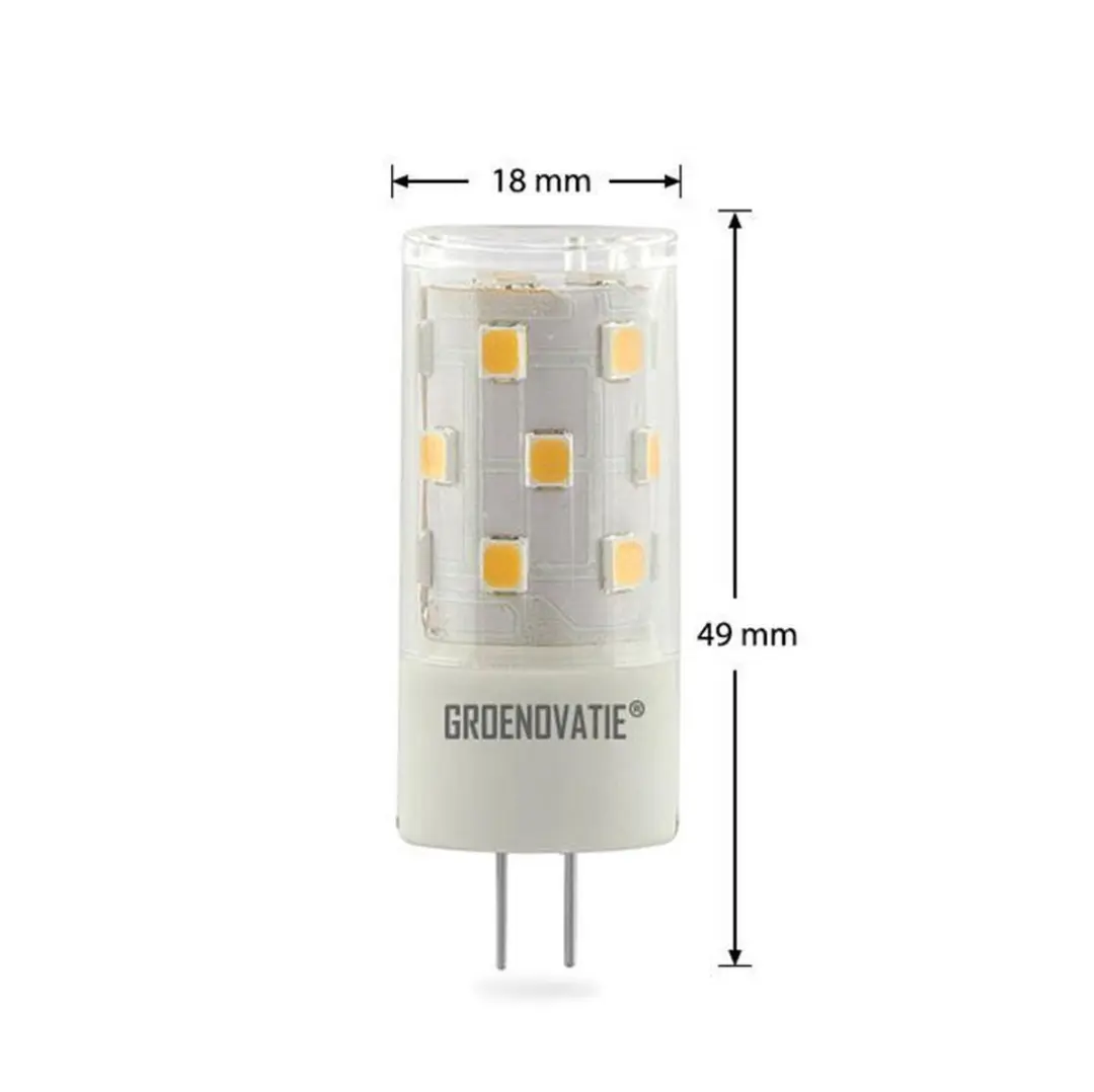 Groenovatie LED Lamp G4 5W - Dimbaar Warm Wit - afbeelding 4 van 4
