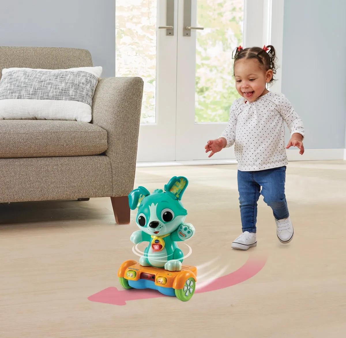 VTech Pak me dan Puppy 80-547523 Interactief Speelgoed - Groen