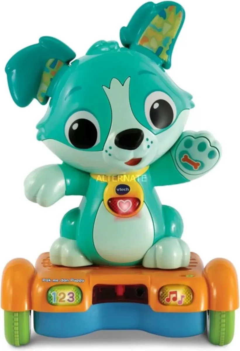 VTech Pak me dan Puppy 80-547523 Interactief Speelgoed - Groen