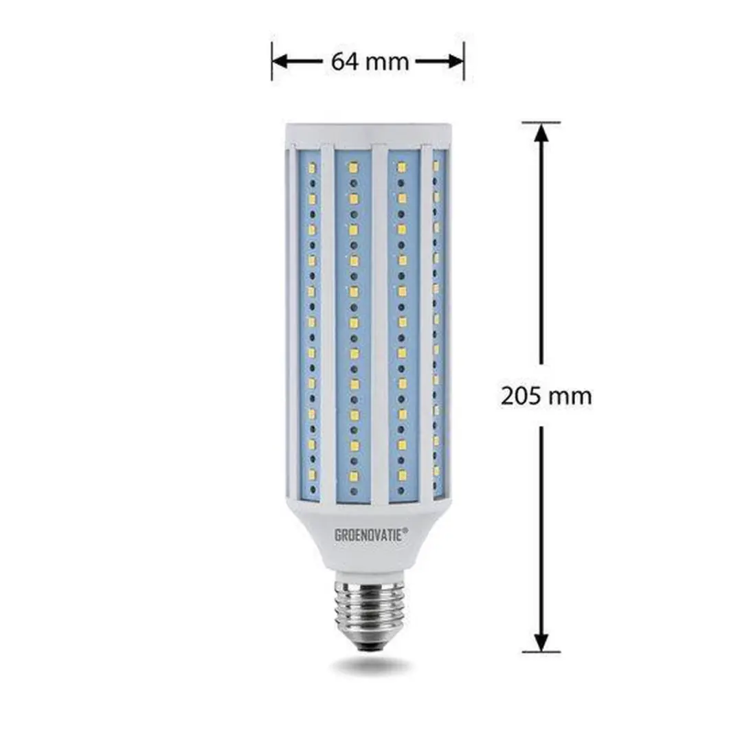 Groenovatie LED Maislamp E27 25W Koelwit - afbeelding 5 van 5