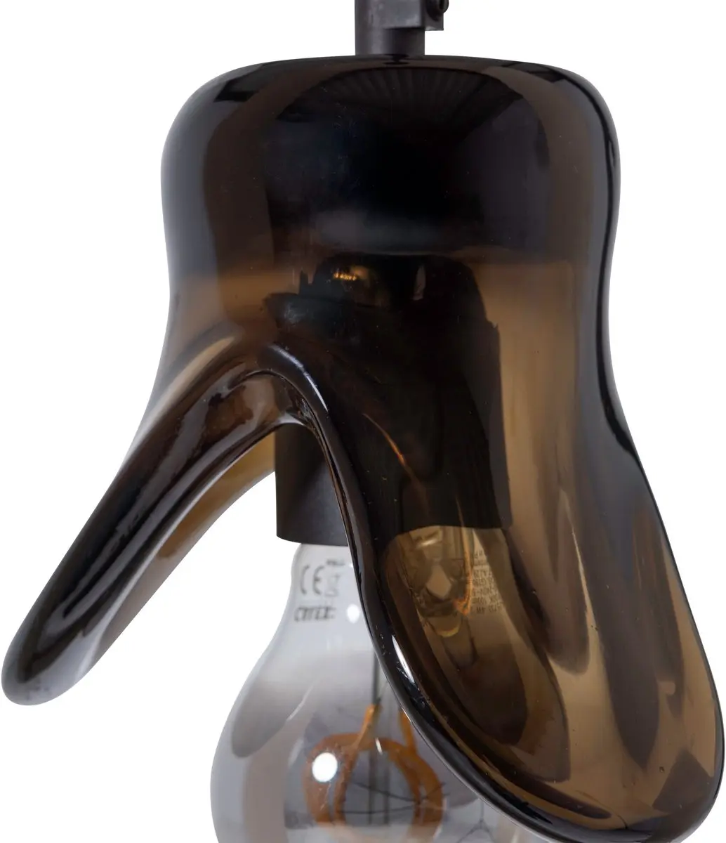 WOOOD Elle Hanglamp - Bruin - Ø14cm