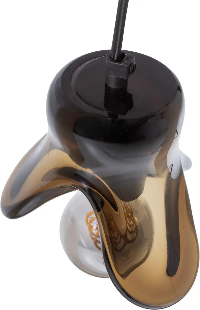 WOOOD Elle Hanglamp - Bruin - Ø14cm