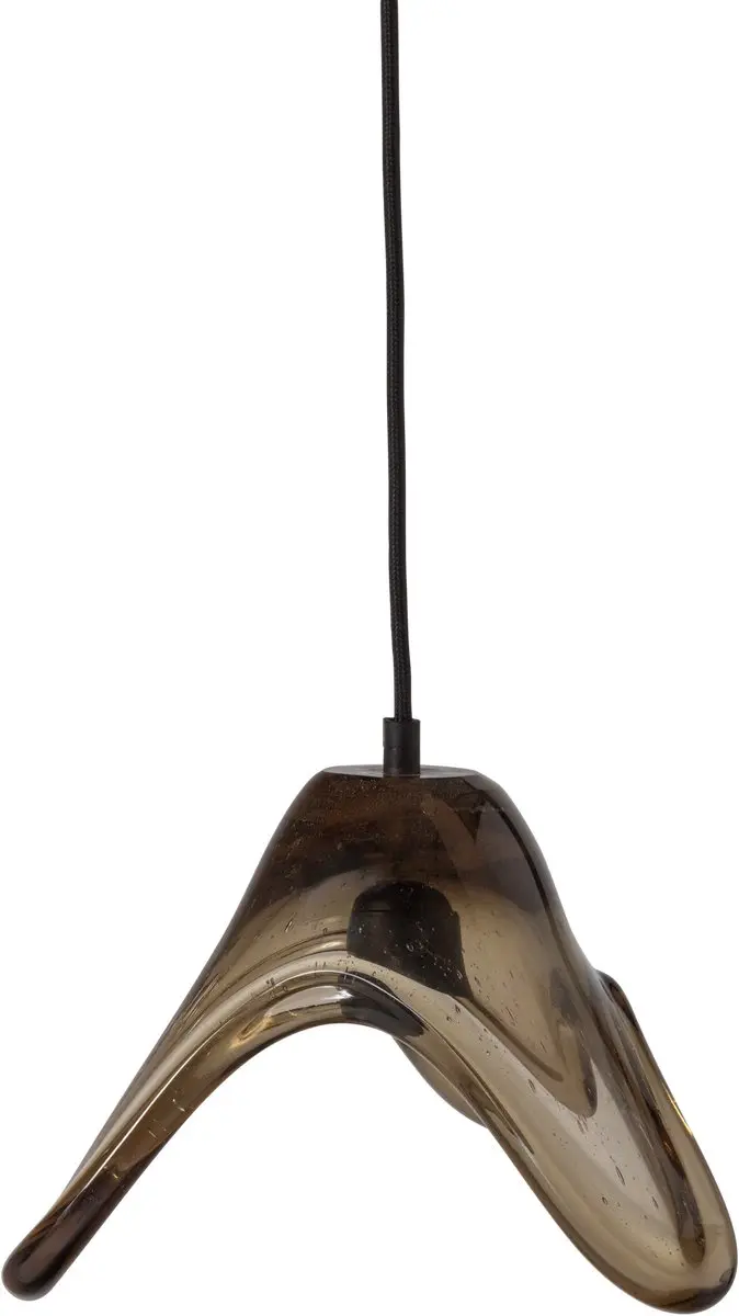 WOOOD Elle Hanglamp Groen - Glas Ø25cm - afbeelding 6 van 6