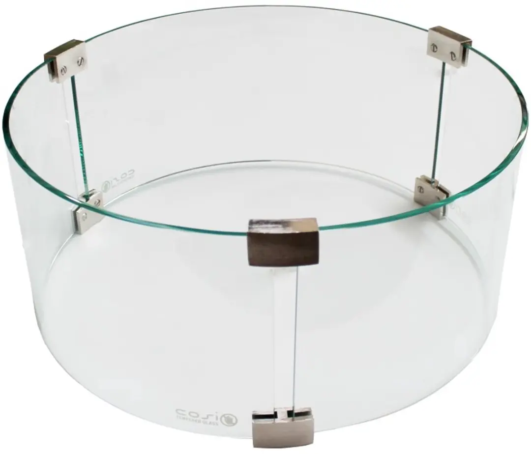 Cosi Round Glass Set - Ø46cm Transparant