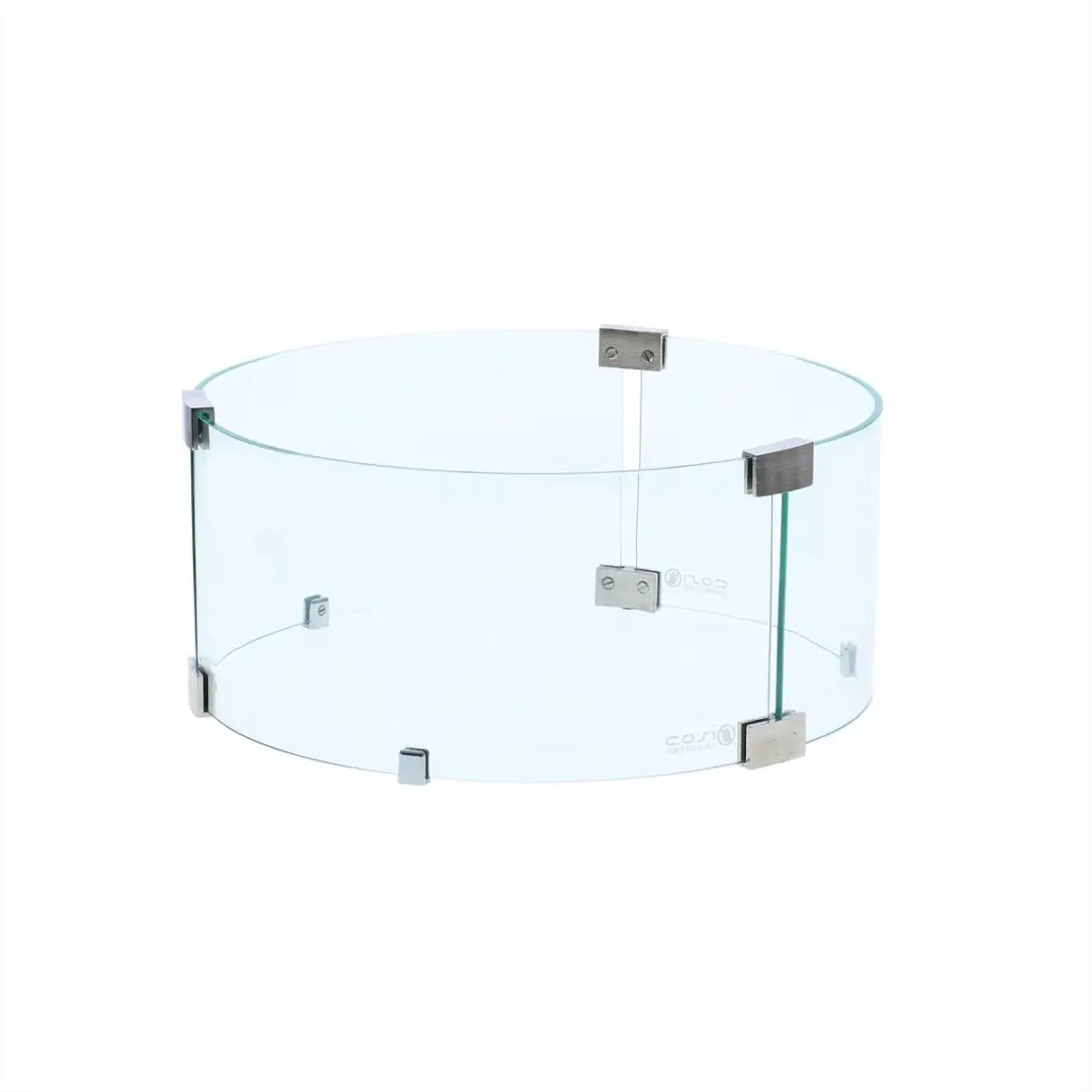 Cosi Round Glass Set - Ø46cm Transparant