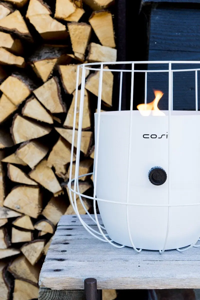 Cosi Cosiscoop Basket Gaslantaarn Fires 5801120 - Wit