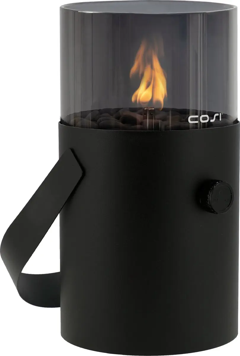 Cosi Cosiscoop Original Gaslantaarn 700W - Zwart Smoked