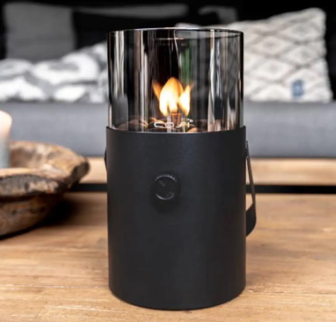 Cosi Cosiscoop Original Gaslantaarn 700W - Zwart Smoked