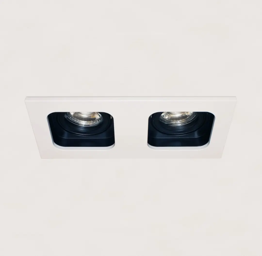 Artdelight Moggio 2 Inbouwspot GU10 - 10cm - Wit