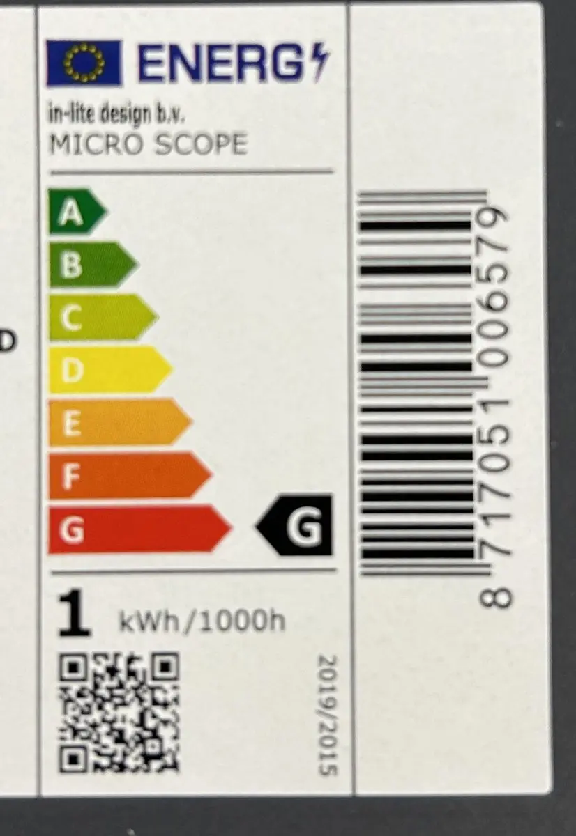 In-Lite Micro Scope - 1W - 3000K - Zwart