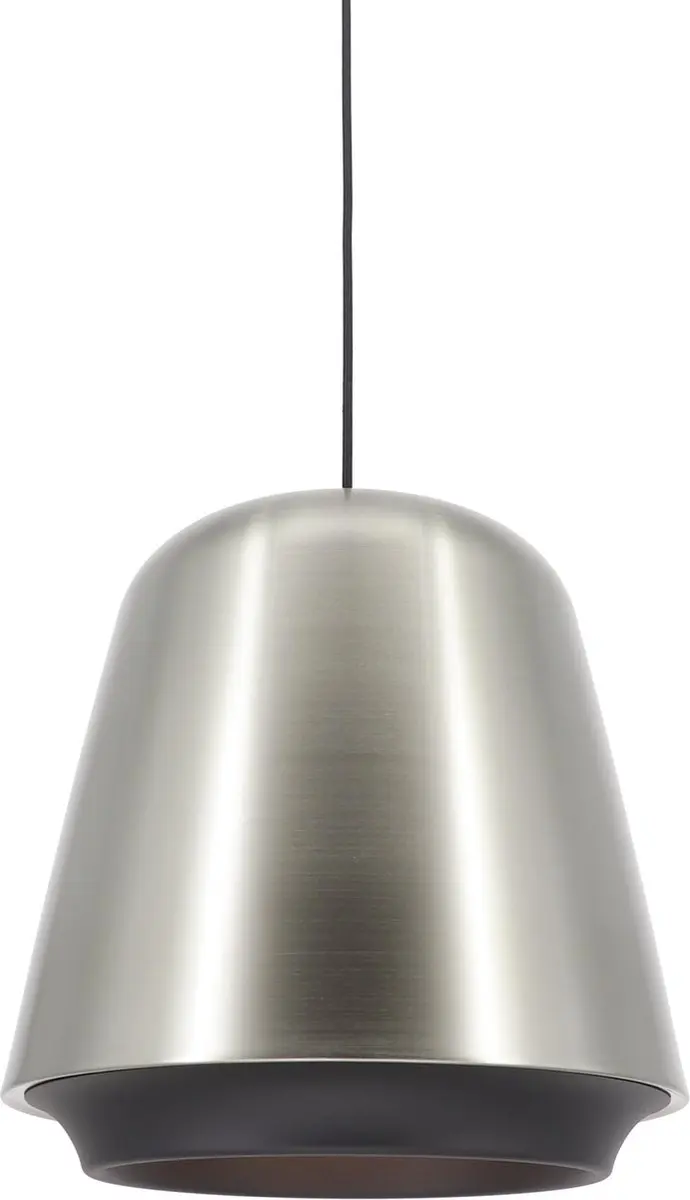 Artdelight Hanglamp Santiago Mat Staal/Zwart