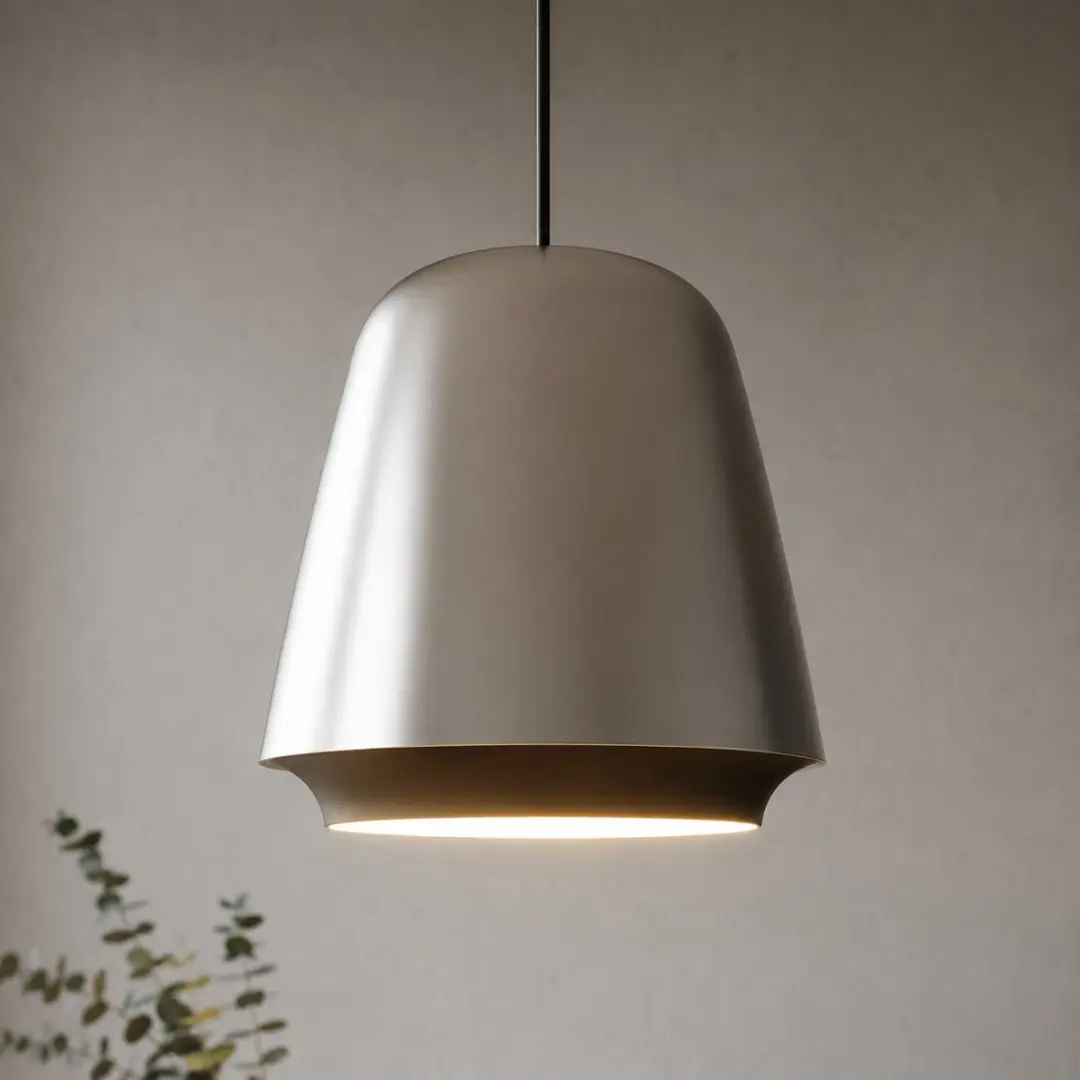 Artdelight Hanglamp Santiago Mat Staal/Zwart - E27 - Ø35cm