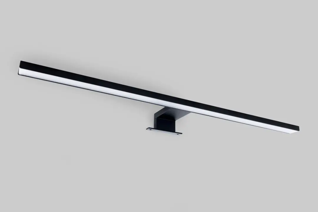Groenovatie LED Spiegelverlichting 8W 595mm Warm Wit - Zwart - afbeelding 6 van 6