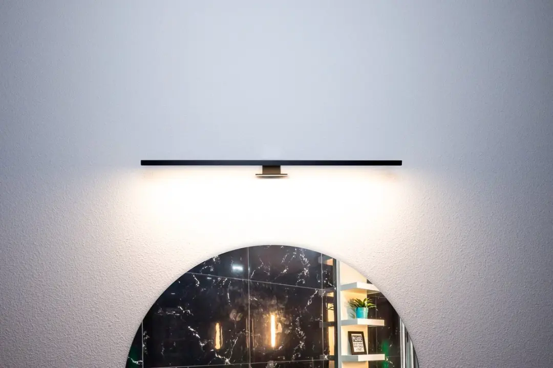 Groenovatie LED Spiegelverlichting 8W 595mm Warm Wit - Zwart