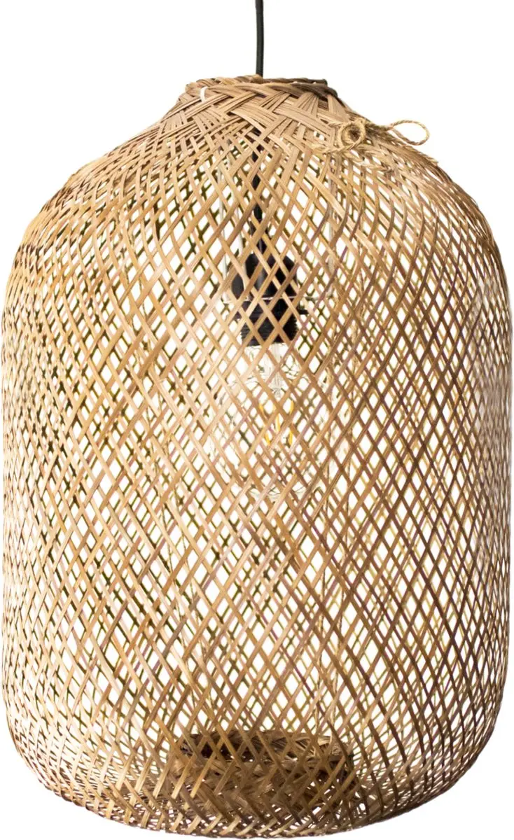 Groenovatie Bamboe Hanglamp Ø45cm - Naturel - afbeelding 5 van 6