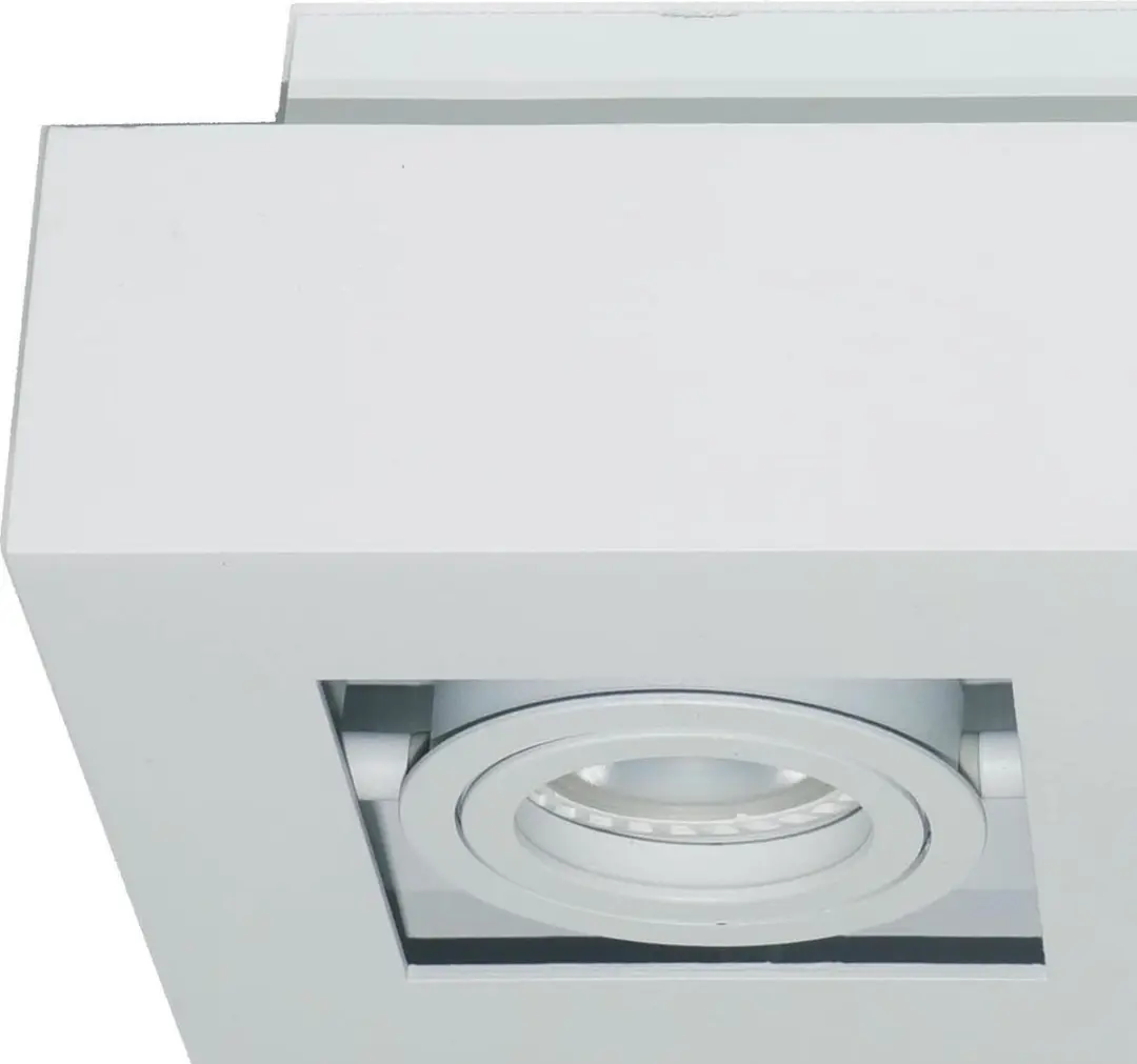 Artdelight Spot Bosco 4 Lichts - 25cm Wit