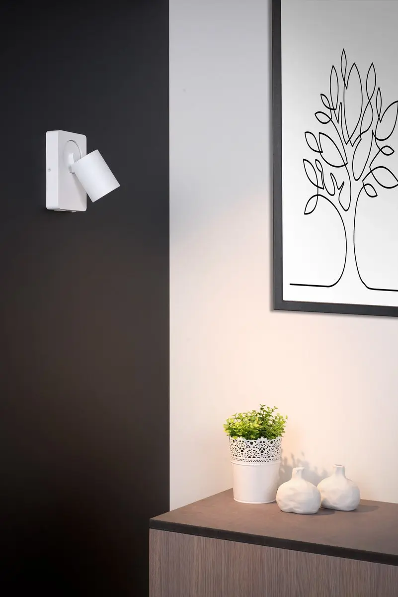 Artdelight Megano Wandlamp 10cm - Warm wit