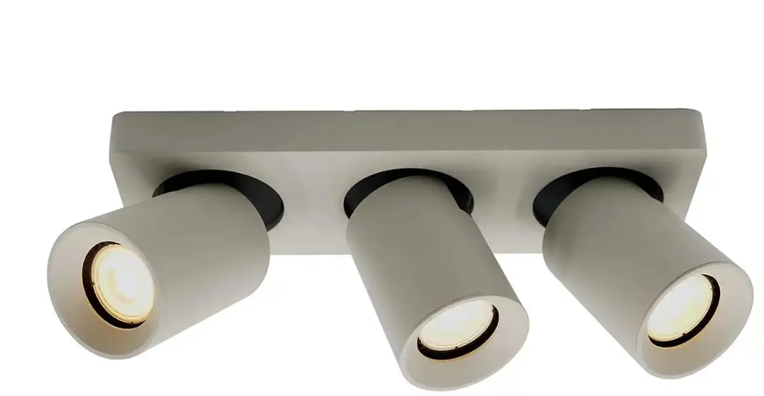 Artdelight Moderne Opbouwspots GU10 Megano 3 Stuks
