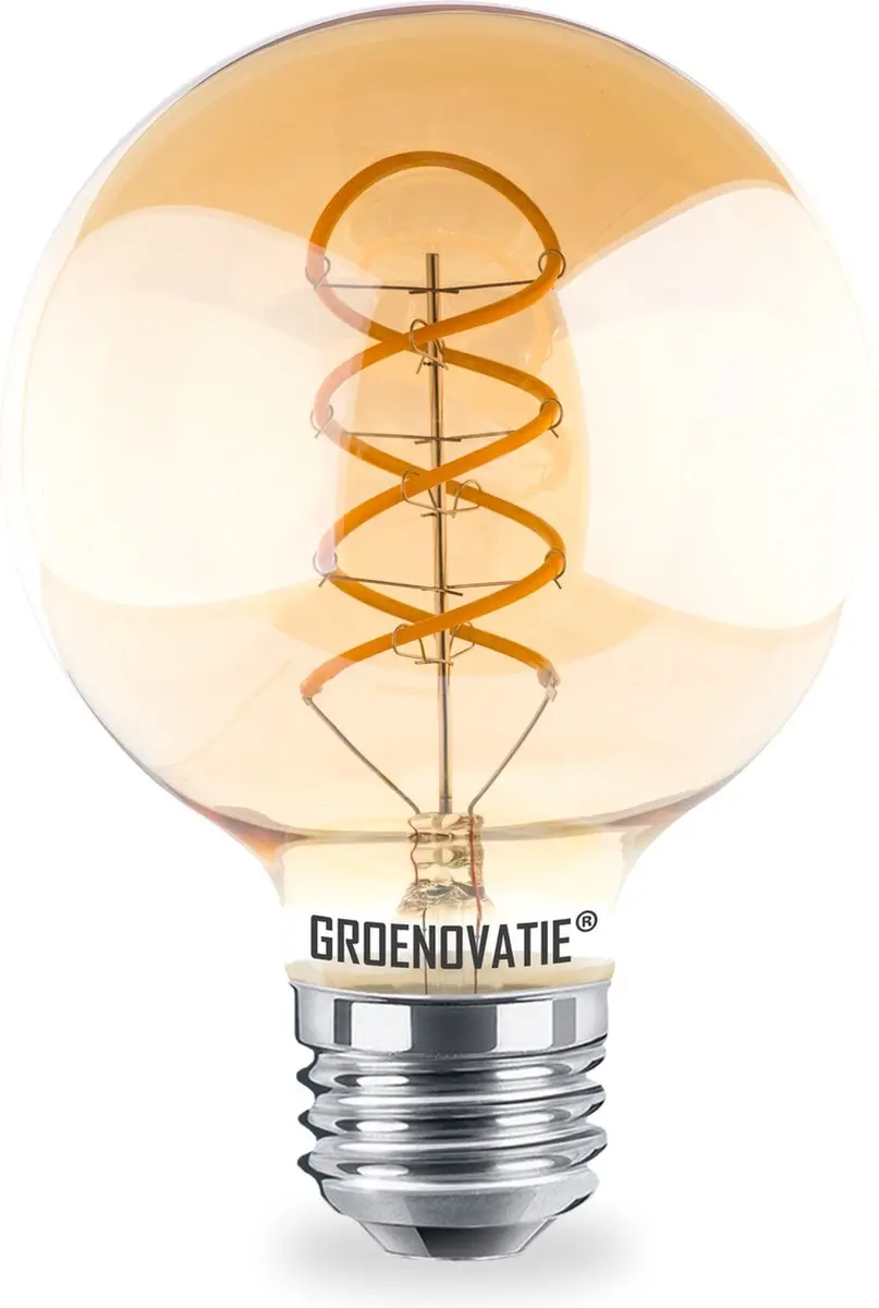 Groenovatie E27 LED Filament Globelamp 4W