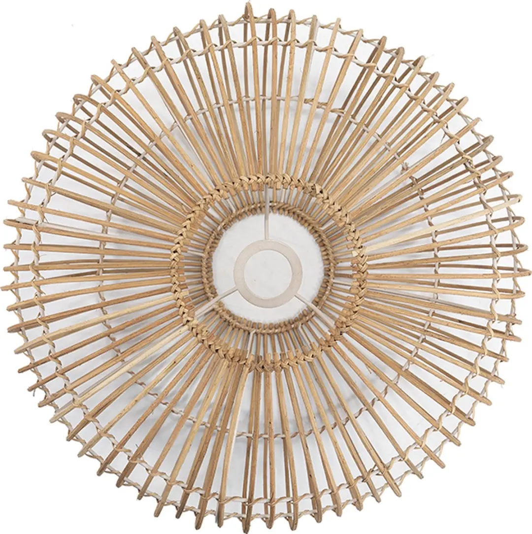 Groenovatie Rotan Hanglamp - ⌀50cm - afbeelding 4 van 5