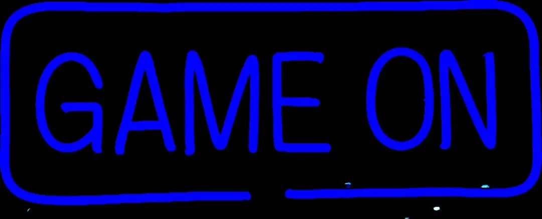 Groenovatie LED Neon Bord 'Game On' 50x20cm