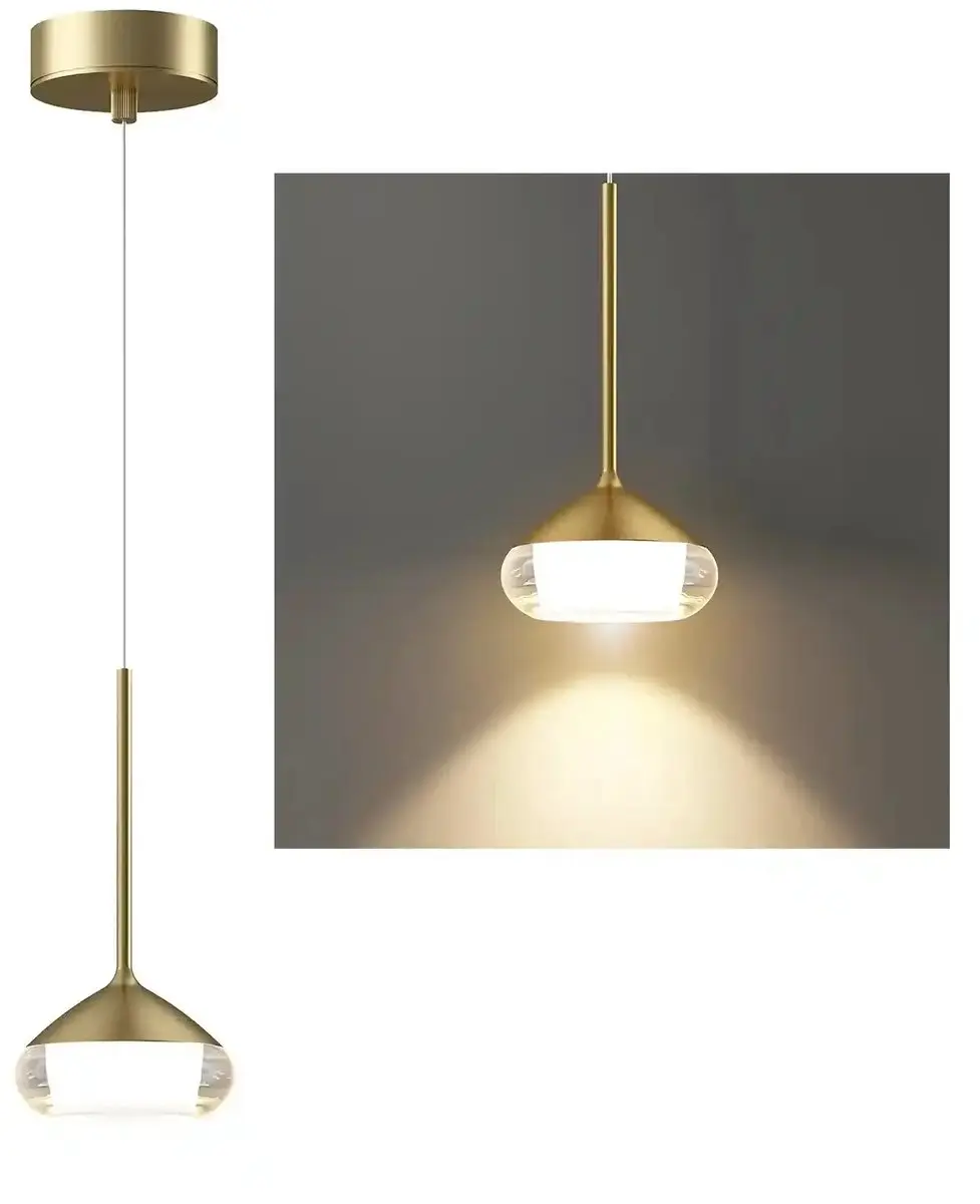 Artdelight Hanglamp Phoenix 1 - Ø12cm Goud