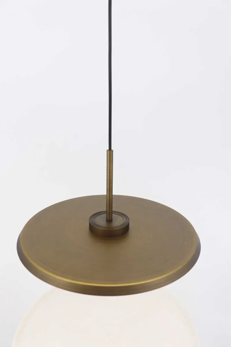 Artdelight Hanglamp Osorno Ø35cm - Brons