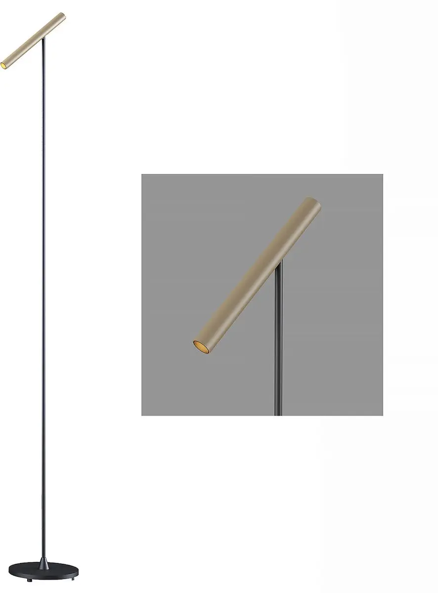 Artdelight Kansas Vloerlamp 140cm