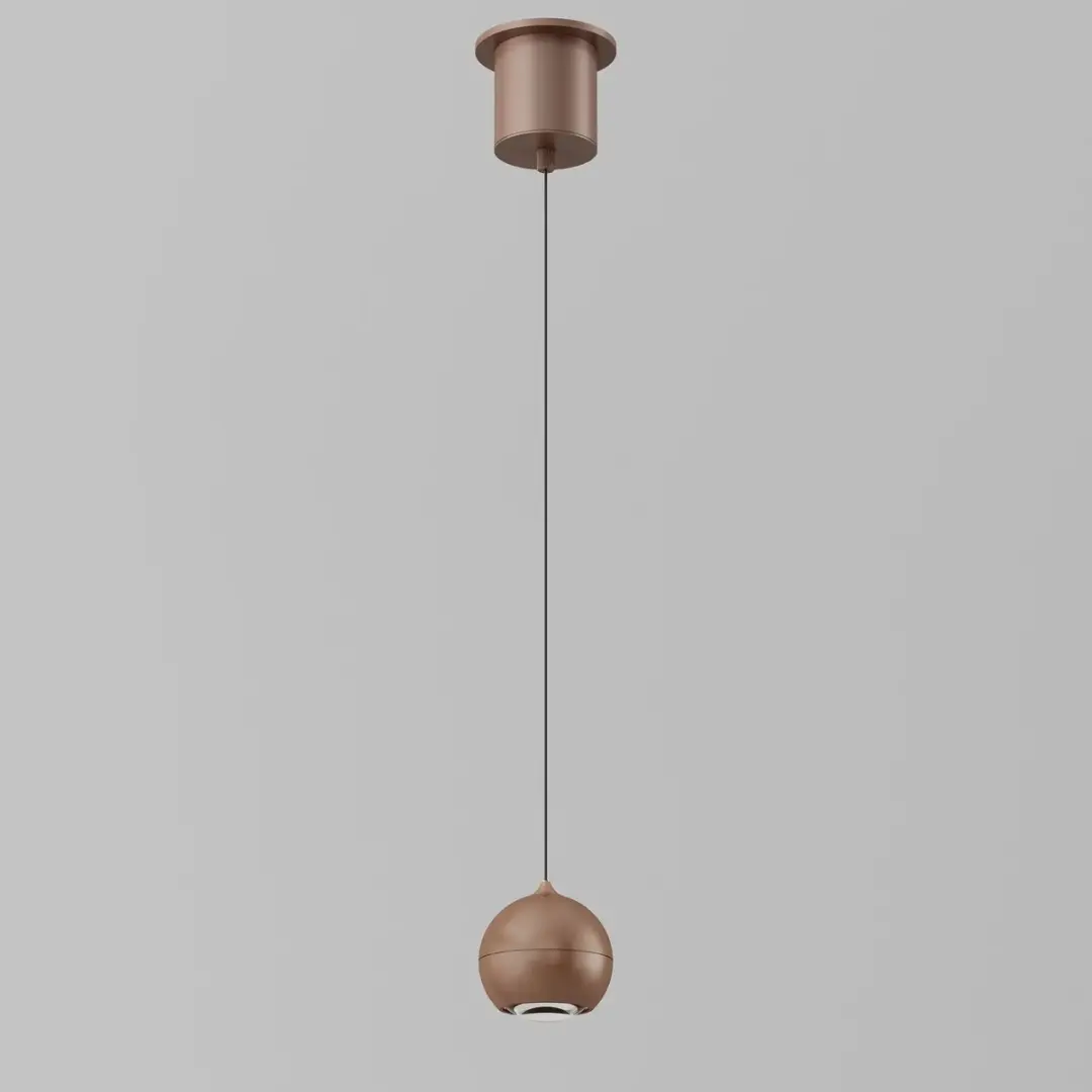 Artdelight Hanglamp Miami 1 Lichts Ø10cm - Brons