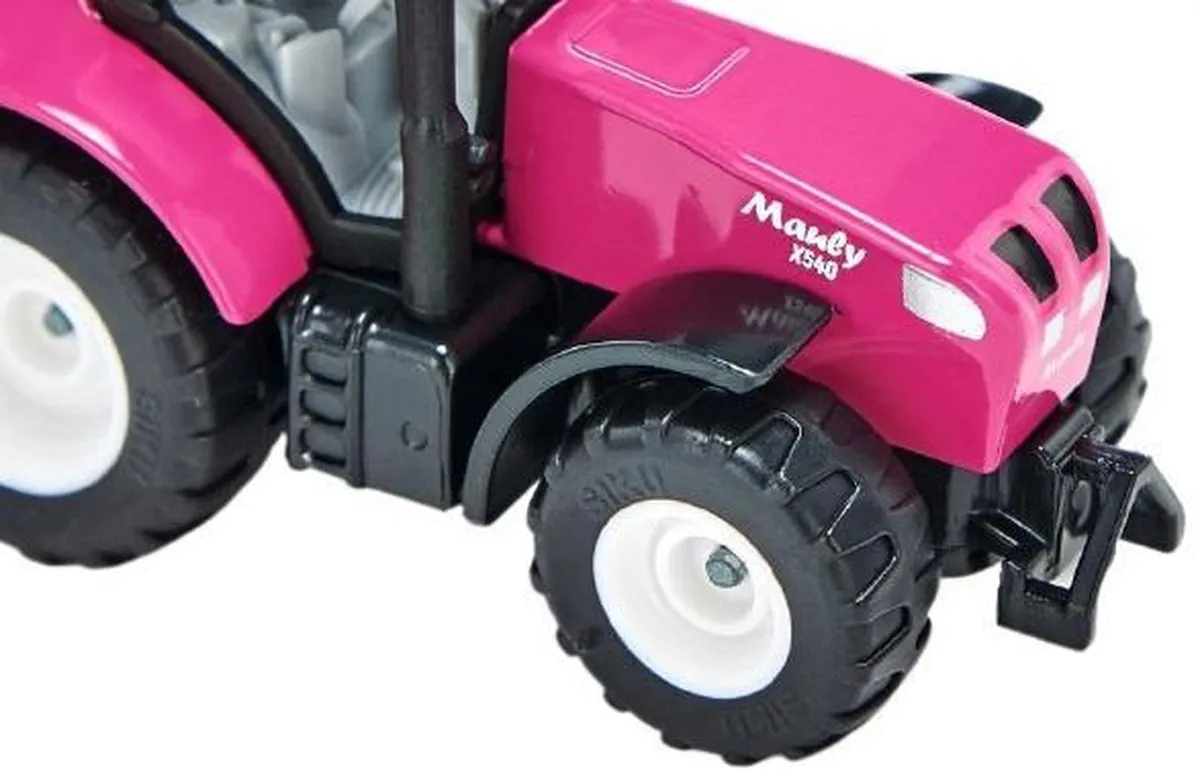SIKU Tractor Mauly X540 Junior 6,7cm Die-cast Roze