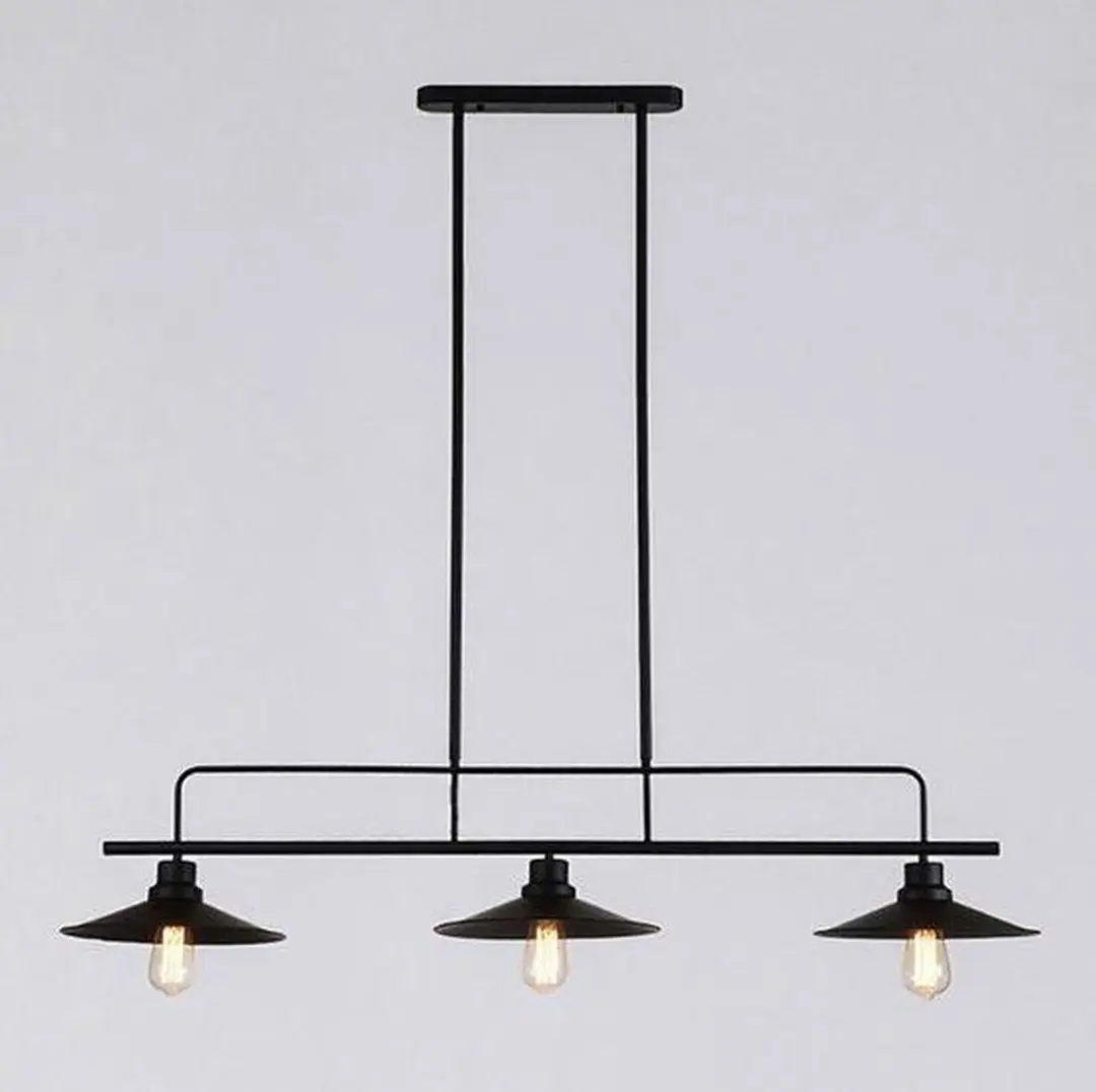 Groenovatie Vintage Industrieel Hanglamp 3 Lichts