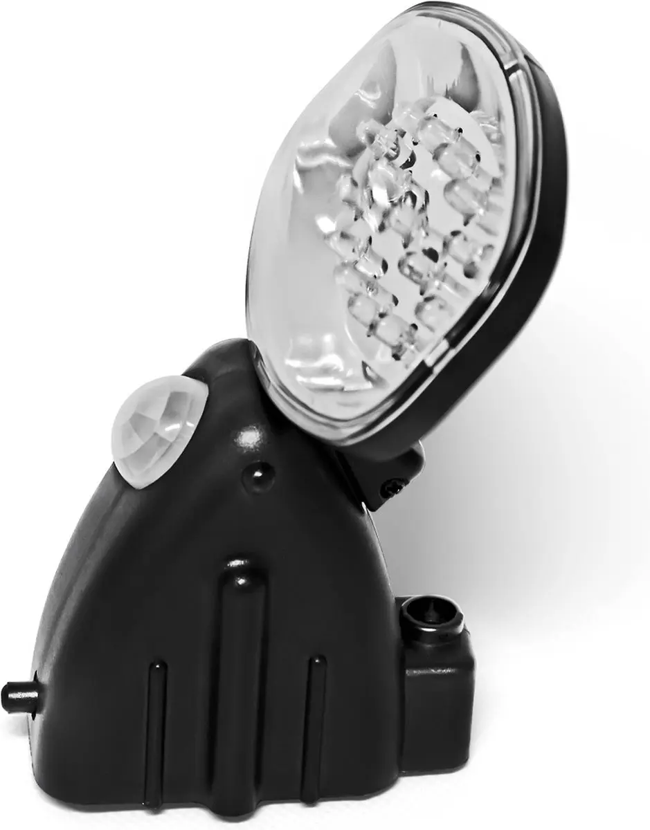 Deuba Zonnepaneel LED Buitenlamp 15 Lichtpunten - Wit - Zwart - afbeelding 6 van 6