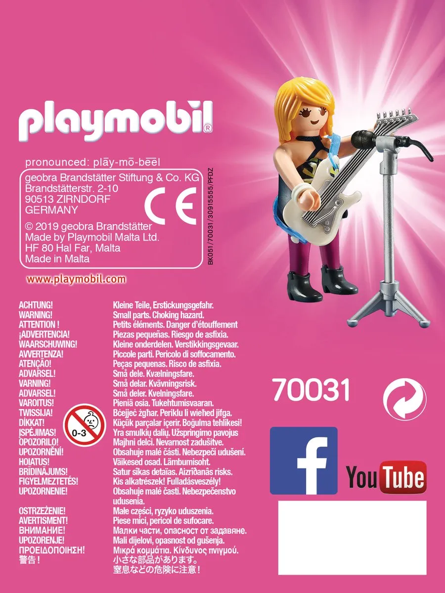 Playmobil Rockster 70031 - Multicolor