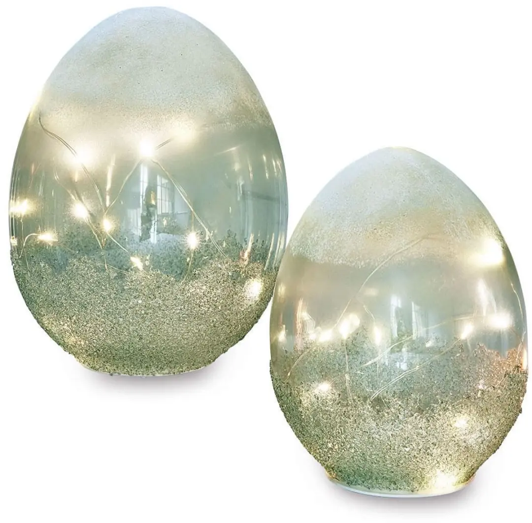 Loberon LED Ei Set 2 Stuks