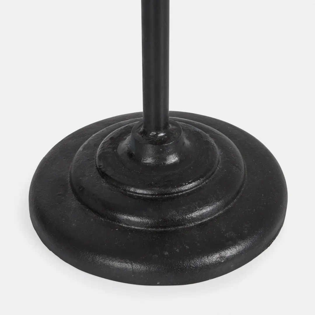Loberon Fenric Vloerlamp - 1 Lichtpunt - Zwart/Bruin - afbeelding 3 van 6