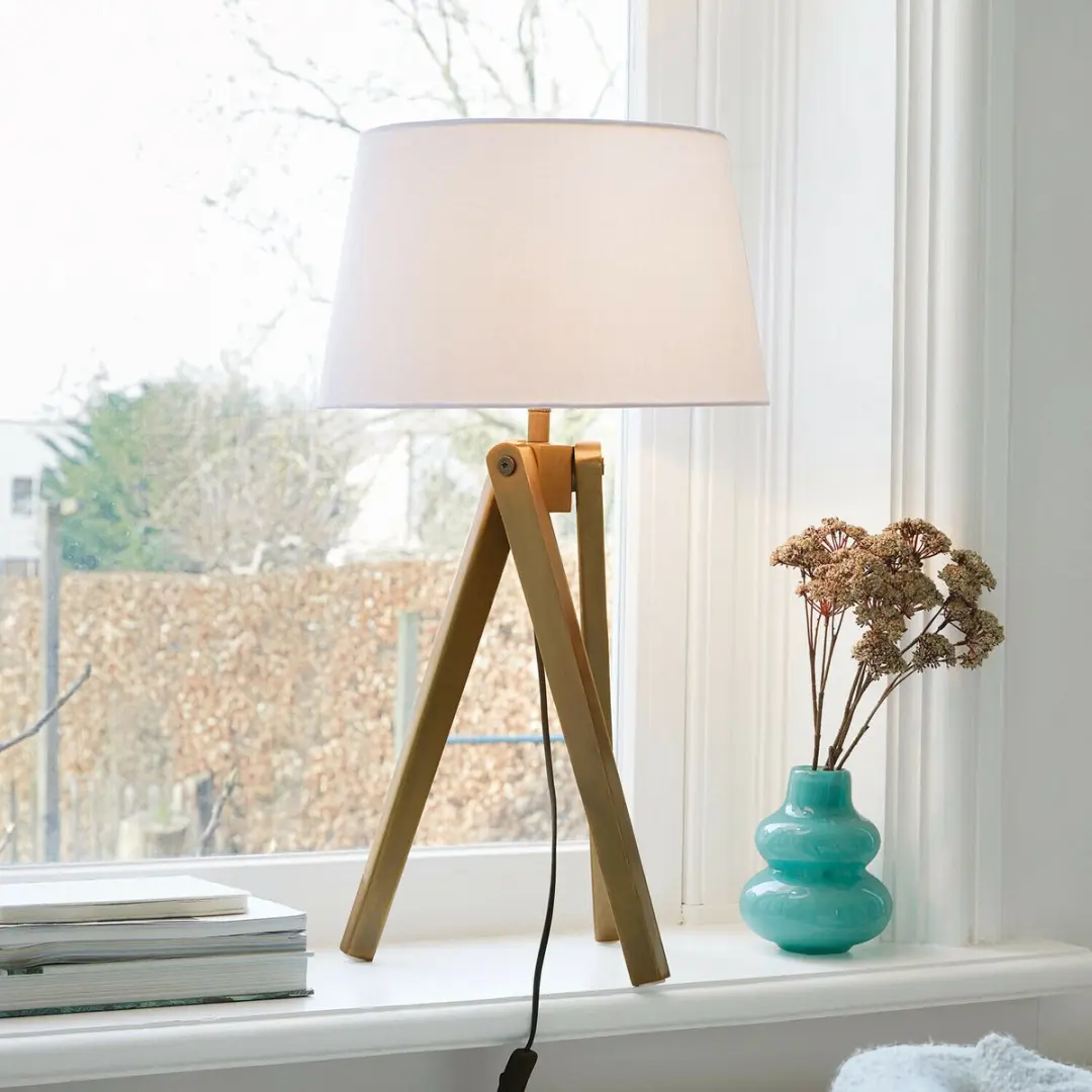 Loberon Kelvio Tafellamp - 25W - Ø40.5cm - Antiekbrons - afbeelding 2 van 6
