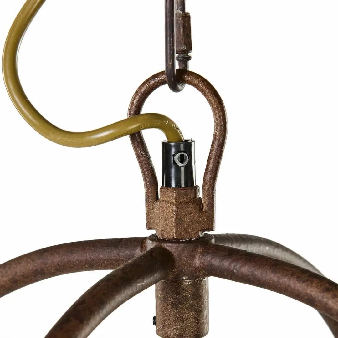 Loberon Kroonluchter Rahima 60cm - Antiekbruin - afbeelding 3 van 6