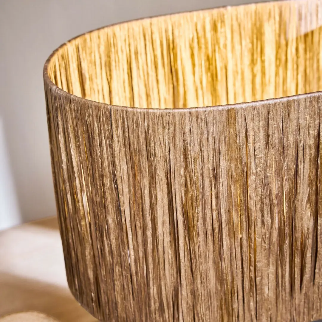 Loberon Calouris Tafellamp - Goud/Zwart - afbeelding 4 van 4