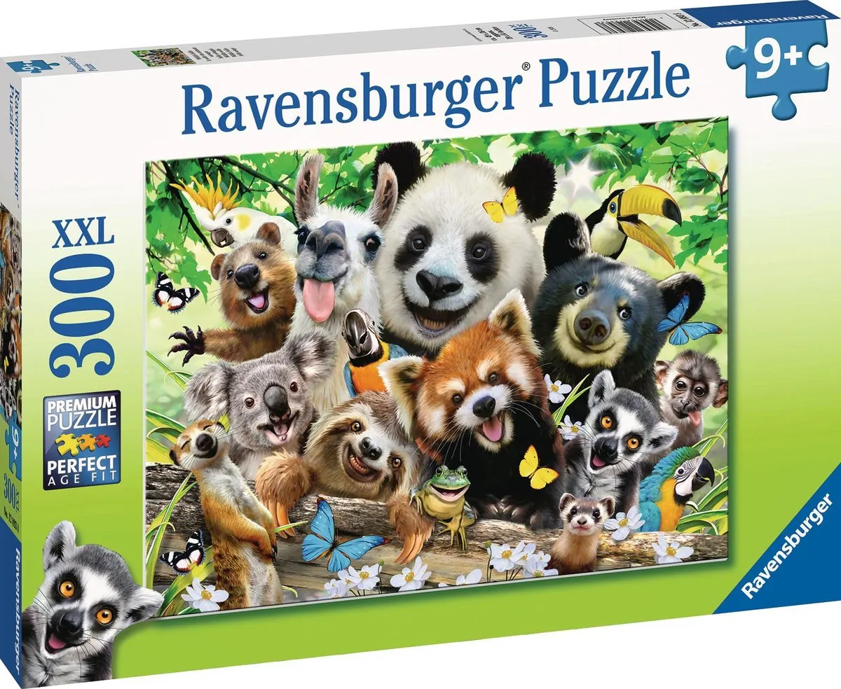 Ravensburger Wildlife Selfie Legpuzzel 300 Stuks Multicolor