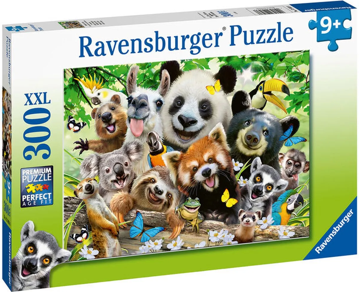 Ravensburger Wildlife Selfie Legpuzzel 300 Stuks Multicolor