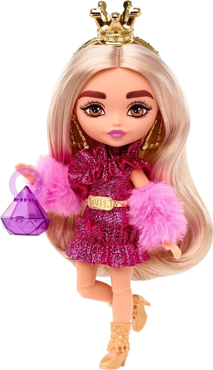 Barbie Extra Mini Pop HJK67 - Gouden Kroon