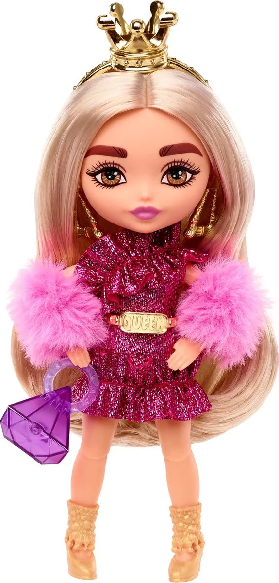 Barbie Extra Mini Pop HJK67 - Gouden Kroon