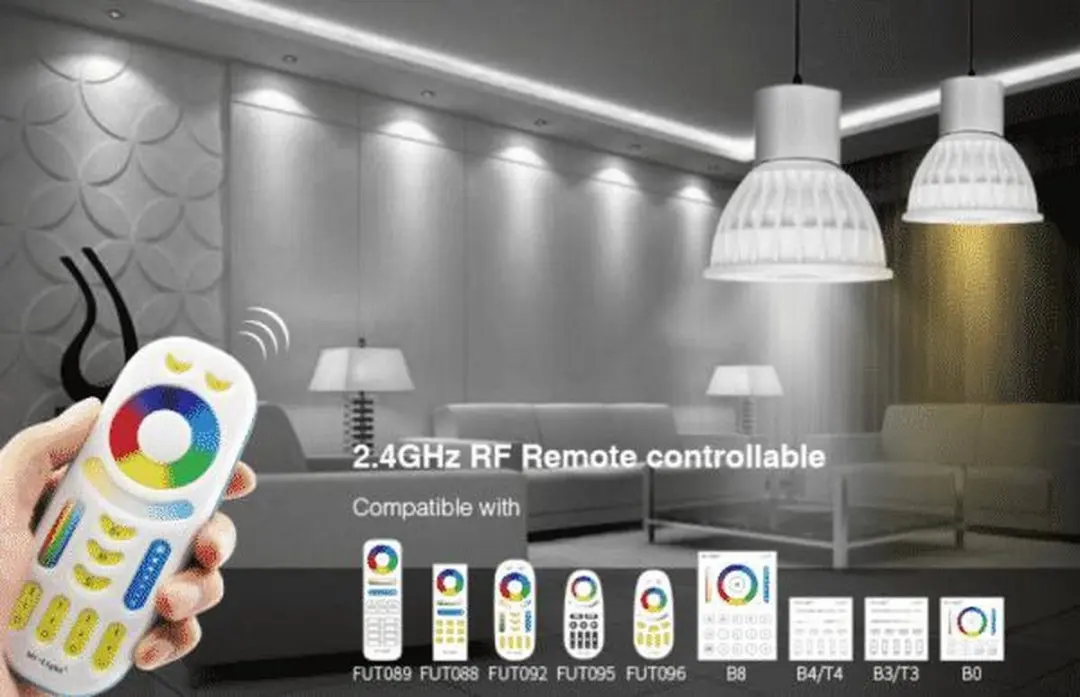 Mi-Light Mi-Boxer FUT103 GU10 RGB+CCT LED Spot 4W - afbeelding 6 van 6