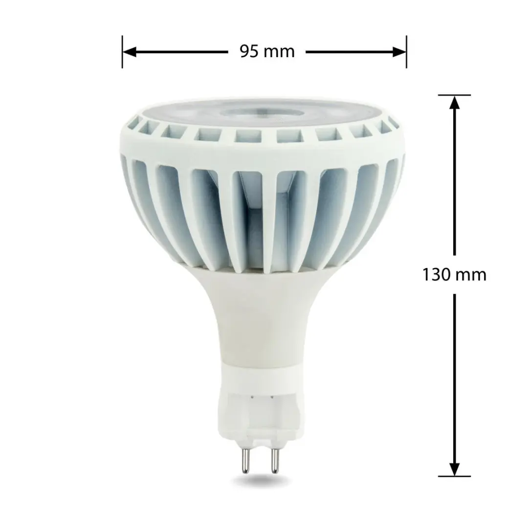 Groenovatie LED Spot G12 18W COB - 6000K - 130x95mm - Wit - afbeelding 5 van 6