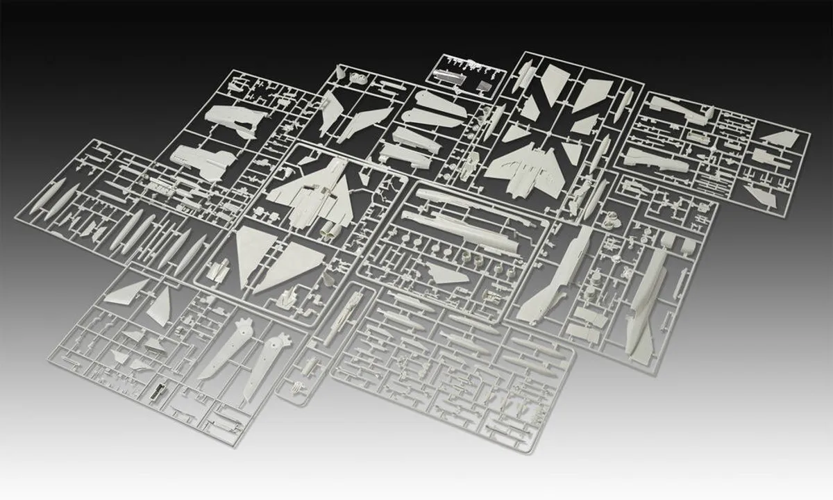 Revell 05627 Modelbouwpakket 70 Jaar Bundeswehr - 3 Duitse Straaljagers 1:72 - Multi